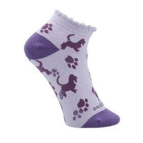 MEDIAS PARA NIÑA ALGODÓN/ELASTANO PED ST DOGGY LILA HUSHPUPPIES