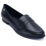 Mocasin-Para-Mujer-Cuero-Indiana-Negro-Hush-Puppies