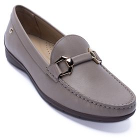MOCASÍN PARA MUJER CUERO NATALIA GRIS HUSH PUPPIES