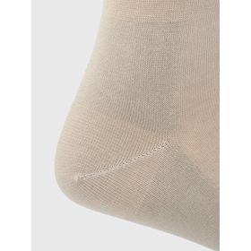MEDIAS PARA HOMBRE ALGODÓN/ELASTANO ANTISLIP BEIGE HUSHPUPPIES