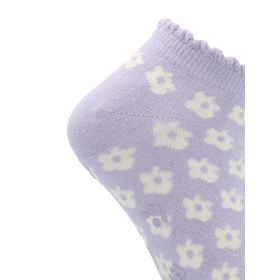 MEDIAS PARA NIÑA ALGODÓN/ELASTANO PED ST FLORY LILA HUSHPUPPIES