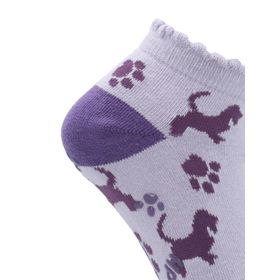 MEDIAS PARA NIÑA ALGODÓN/ELASTANO PED ST DOGGY LILA HUSHPUPPIES