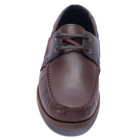 MOCASÍN PARA HOMBRE CUERO YATCH MARRÓN HUSH PUPPIES