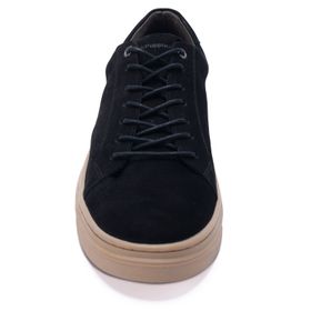 ZAPATILLA PARA HOMBRE CUERO ALONSO NEGRO HUSH PUPPIES