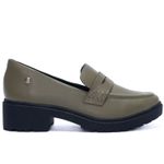 Mocasin-Para-Mujer-Cuero-Alma-Verde-Oliva-Hush-Puppies