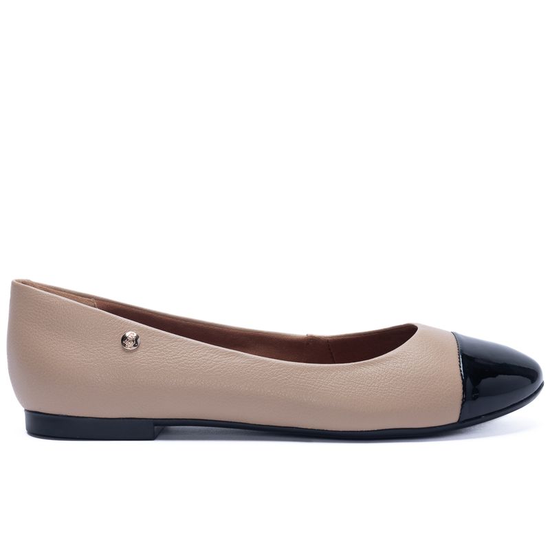 Ballerina-Para-Mujer-Cuero-Rita-Nude-Hush-Puppies