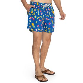 ROPA DE BAÑO PARA HOMBRE FIBRAS RECICLADAS IZAM AZUL ROCKFORD