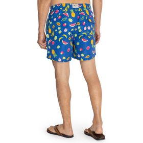 ROPA DE BAÑO PARA HOMBRE FIBRAS RECICLADAS IZAM AZUL ROCKFORD