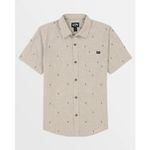 Camisa-Para-Niño-Manga-Corta-Boys--All-Day-Jacquard-Ss-Shirt-Beige-Billabong