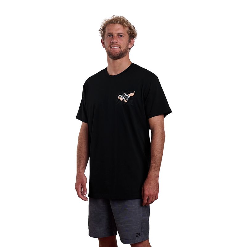 Polo-Para-Hombre--Second-Session-I-Negro-Billabong