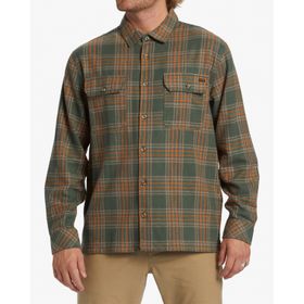 CAMISA PARA HOMBRE MANGA LARGA OFFSHORE FLANNEL VERDE BILLABONG