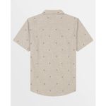 Camisa-Para-Niño-Manga-Corta-Boys--All-Day-Jacquard-Ss-Shirt-Beige-Billabong