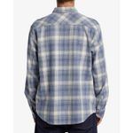 Camisa-Para-Hombre-Manga-Larga-Coastline-Flannel-Celeste-Billabong