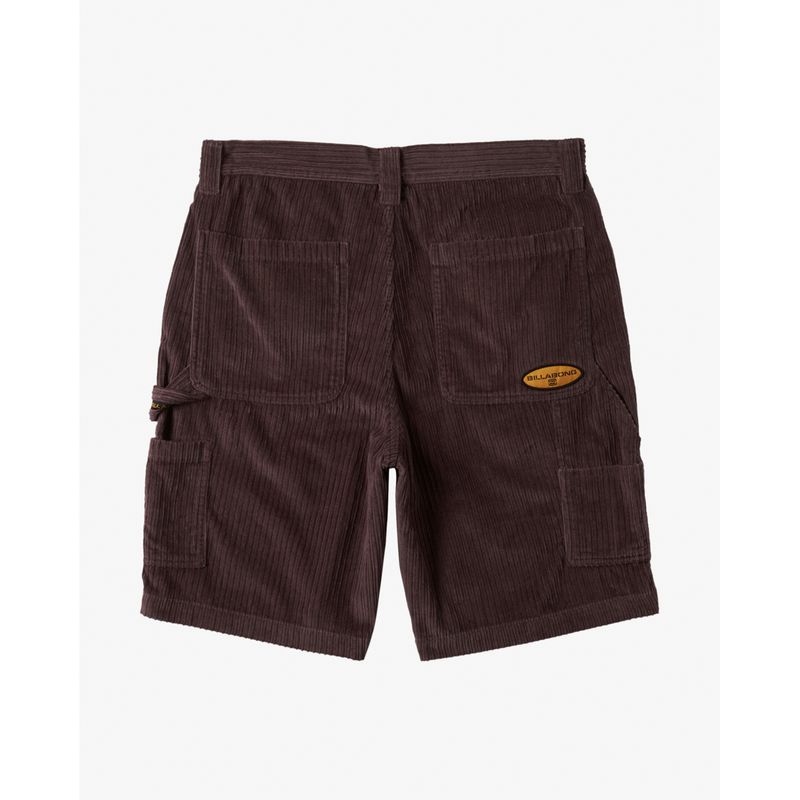 Short-Para-Hombre--Bad-Dog-Workwear-Short-Morado-Billabong