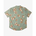 Camisa-Para-Hombre-Manga-Corta-Sundays-Mini-Ss-Verde-Billabong