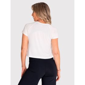 Polo Manga Corta Para Mujer Soft T-Shirt Blanco Bsoul