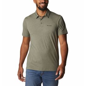 Polo Para Hombre Pique Tech Trail™ Verde Columbia