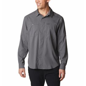Camisa Para Hombre Manga Larga Silver Ridge™ Utility Lite Gris Columbia