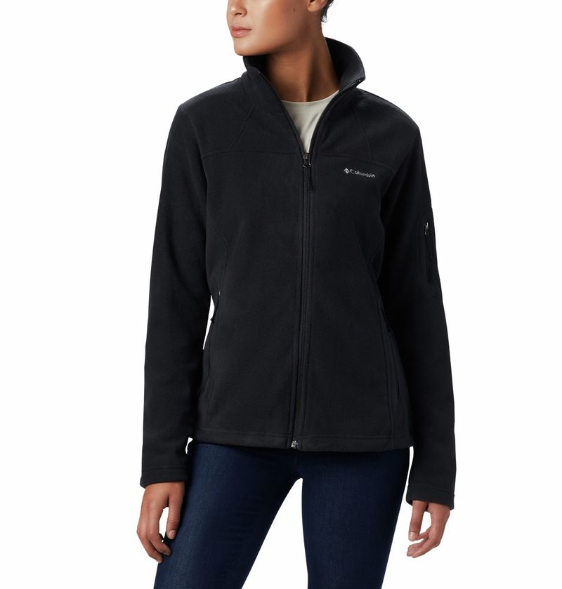 Polar-Para-Mujer-Cierre-Completo-Fast-Trek™-II-Negro-Columbia