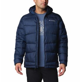 CASACA PARA HOMBRE SINTÉTICA CON CAPUCHA FIVEMILE BUTTE™ II AZUL COLUMBIA