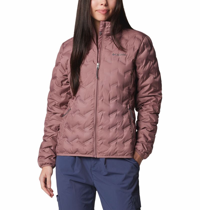 Casaca-Para-Mujer-de-Plumas-delta-Ridge™-II-Morada-Columbia