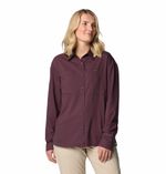 Blusa-Para-Mujer-Manga-Larga-Silver-Ridge™-Utility-Guinda-Columbia