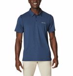 Polo-Para-Hombre-Pique-Tech-Trail™-Azul-Columbia