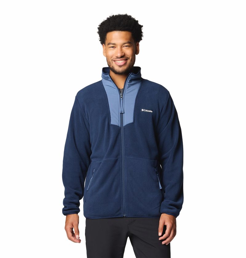 Polar-Para-Hombre-Cierre-Completo-Sequoia-Grove™-Azul-Columbia