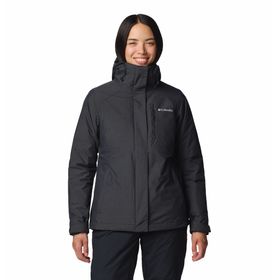 CASACA PARA MUJER 3 EN 1 WHIRLIBIRD™ V NEGRA COLUMBIA