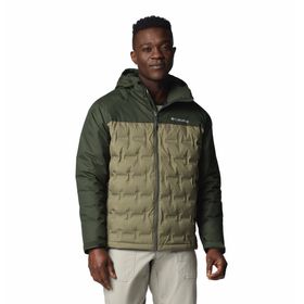 Casaca Para Hombre de Plumas Con Capucha Grand Trek™ III Verde Columbia
