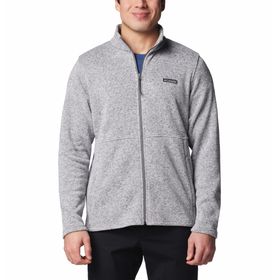 Casaca Para Hombre Fleece Cierre Completo Alto Pass™ Gris Columbia