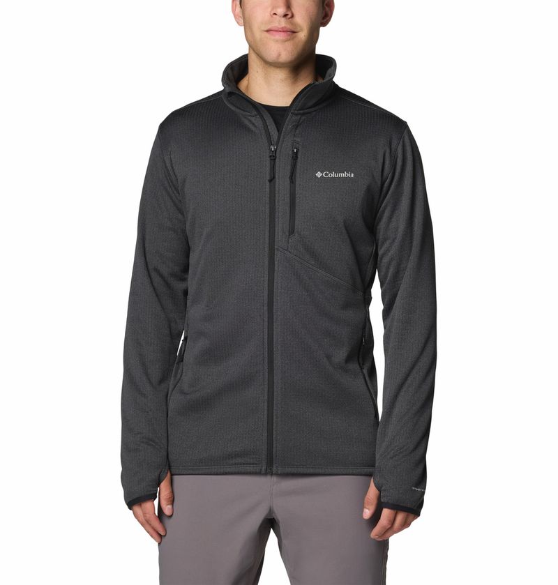 Casaca-Para-Hombre-Fleece-Cierre-Completo-Park-View™-Ploma-Columbia