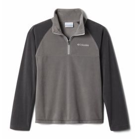 POLAR PARA NIÑO 1/4 CIERRE GLACIAL™ GRIS COLUMBIA
