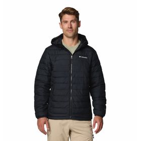 Casaca Para Hombre Sintética Con Capucha Powder Lite™ II Negra Columbia