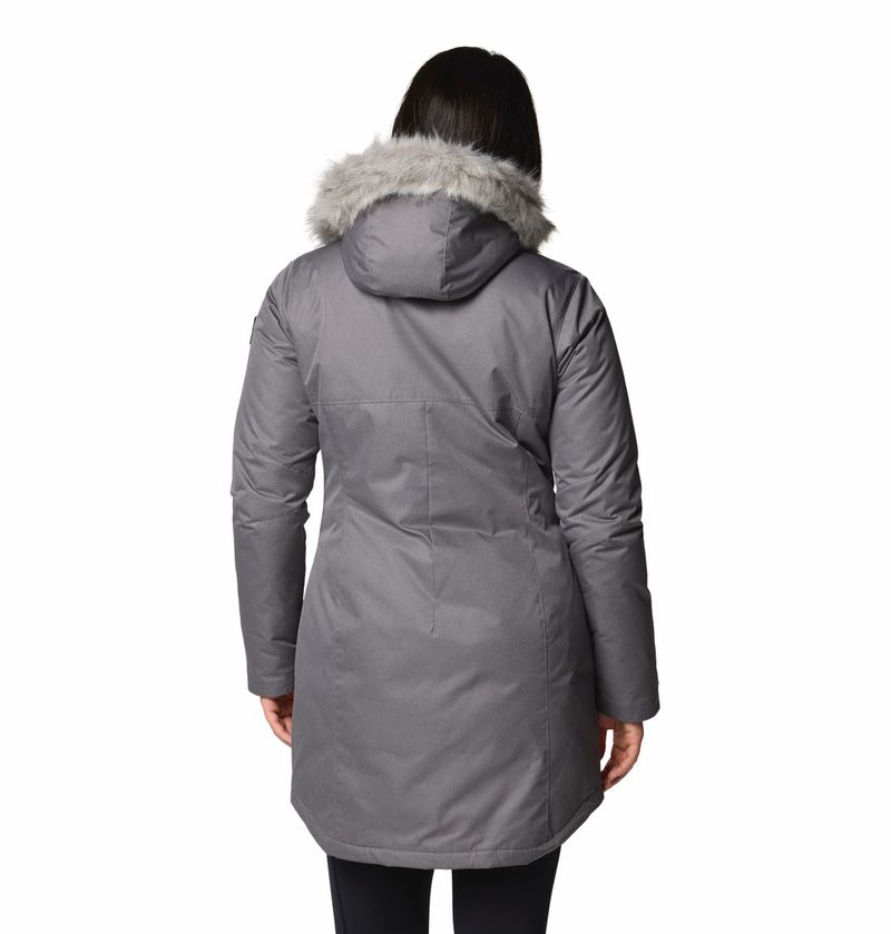 Casaca-Para-Mujer-Sintetica-Larga-Suttle-Mountain™-Gris-Columbia