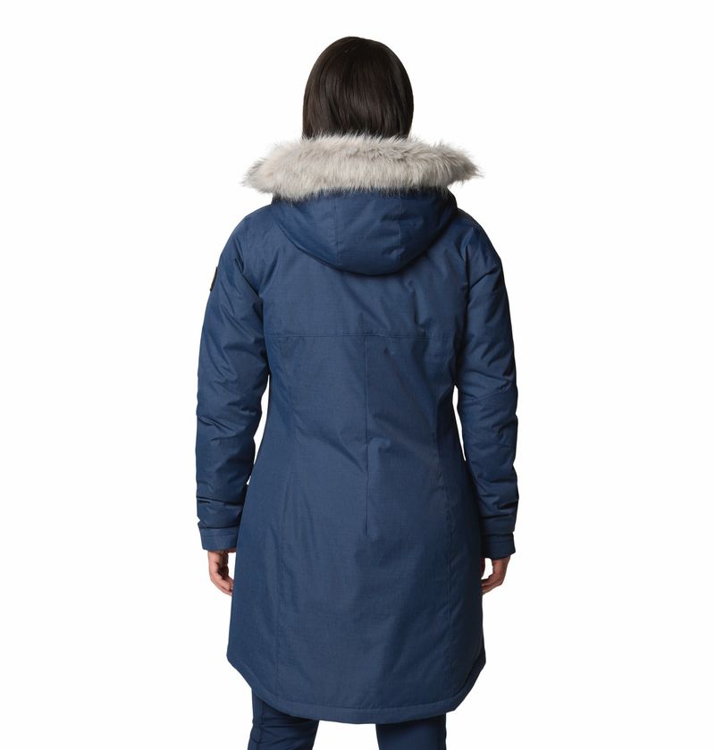 Casaca-Para-Mujer-Sintetica-Larga-Suttle-Mountain™-Azul-Columbia