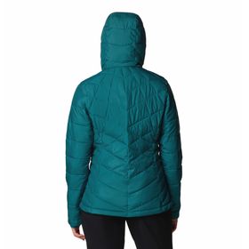 CASACA PARA MUJER SINTÉTICA CON CAPUCHA HEAVENLY™ CELESTE COLUMBIA