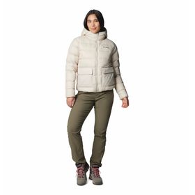 CASACA PARA MUJER DE PLUMAS CON CAPUCHA HARMONY FALLS™ BEIGE COLUMBIA