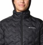 Casaca-Para-Mujer-de-Plumas-delta-Ridge™-II-Negra-Columbia