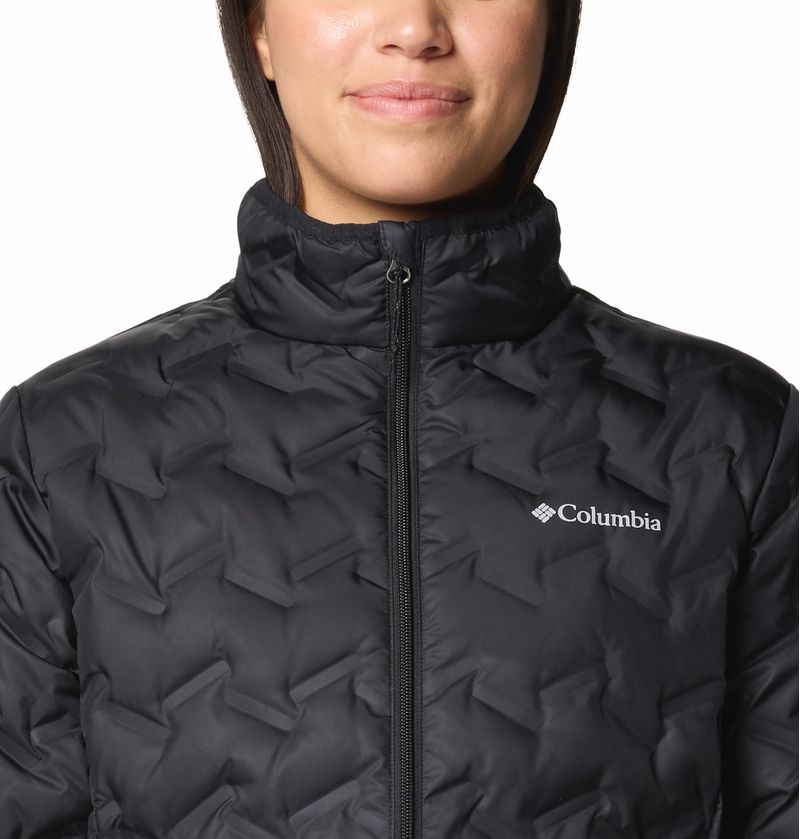 Casaca-Para-Mujer-de-Plumas-delta-Ridge™-II-Negra-Columbia