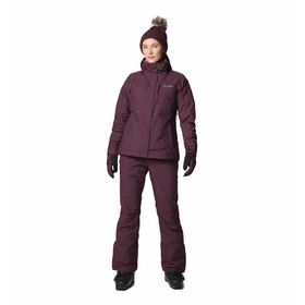 CASACA PARA MUJER 3 EN 1 WHIRLIBIRD™ V GUINDA COLUMBIA