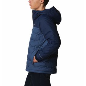 Casaca Para Hombre de Plumas Con Capucha Grand Trek™ III Azul Columbia