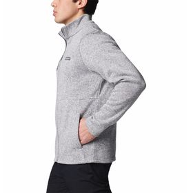 Casaca Para Hombre Fleece Cierre Completo Alto Pass™ Gris Columbia
