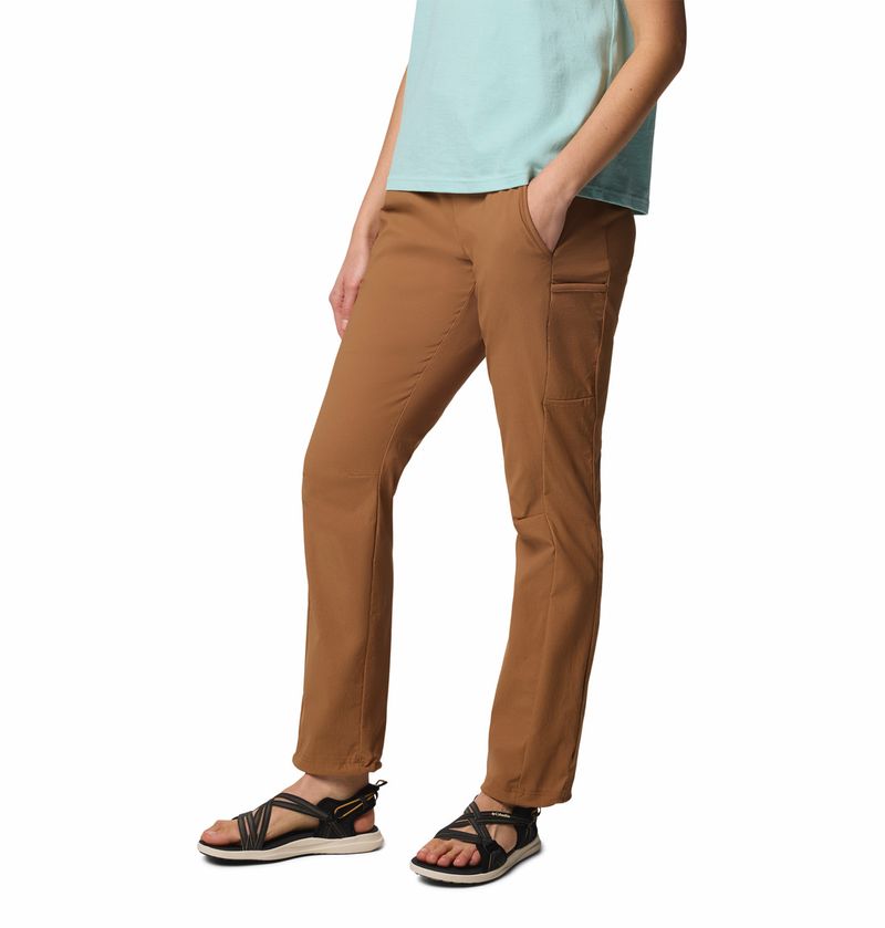 Pantalon-Para-Mujer-Leslie-Falls™-Pull-On-Marron-Columbia