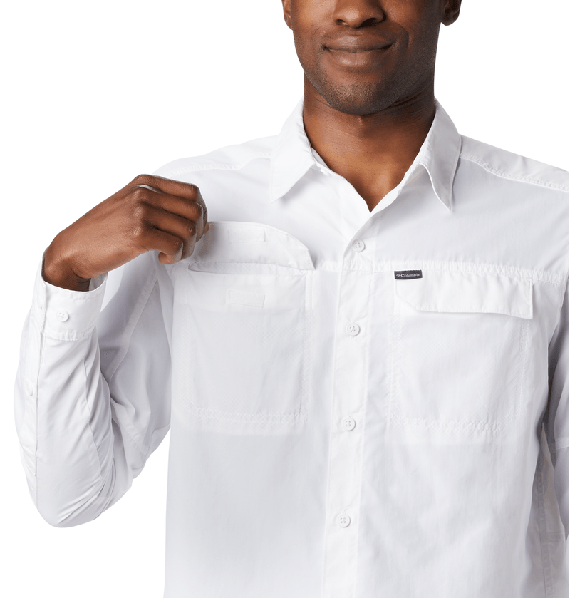 Camisa-Para-Hombre-Manga-Larga-Silver-Ridge™-2.0-Blanca-Columbia