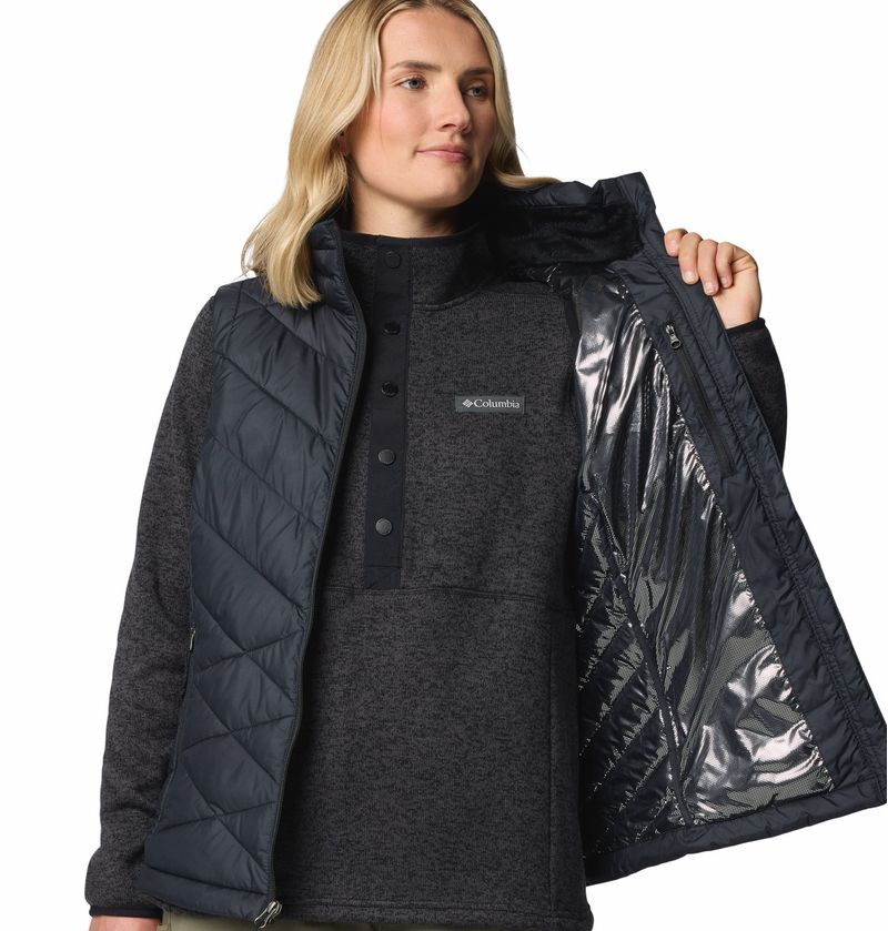 Chaleco-Para-Mujer-Sintetico-Heavenly™-II-Negro-Columbia