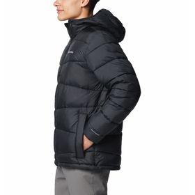 CASACA PARA HOMBRE SINTÉTICA CON CAPUCHA FIVEMILE BUTTE™ II NEGRA COLUMBIA