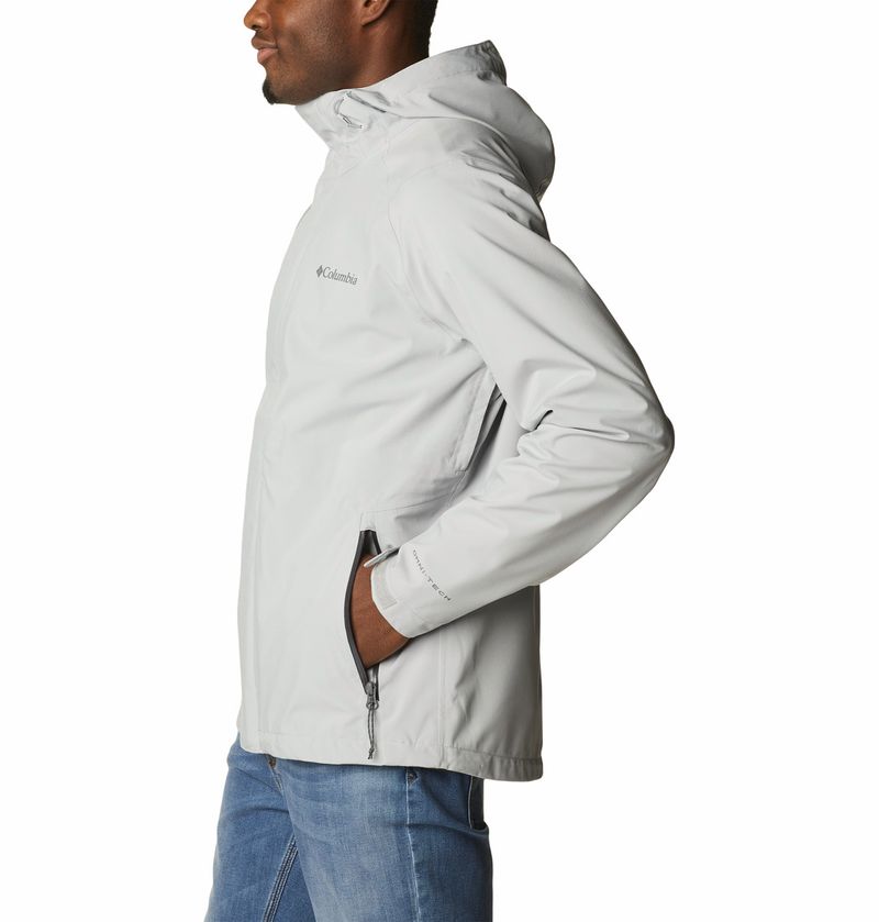 Casaca-Para-Hombre-Impermeable-Earth-Explorer™-II-Gris-Columbia