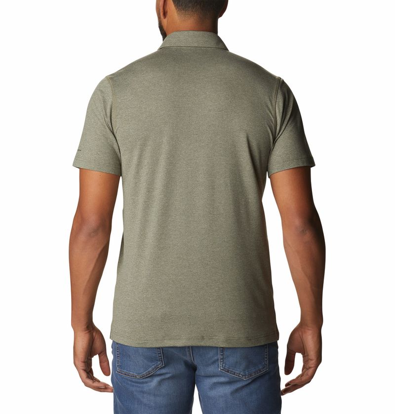 Polo-Para-Hombre-Pique-Tech-Trail™-Verde-Columbia