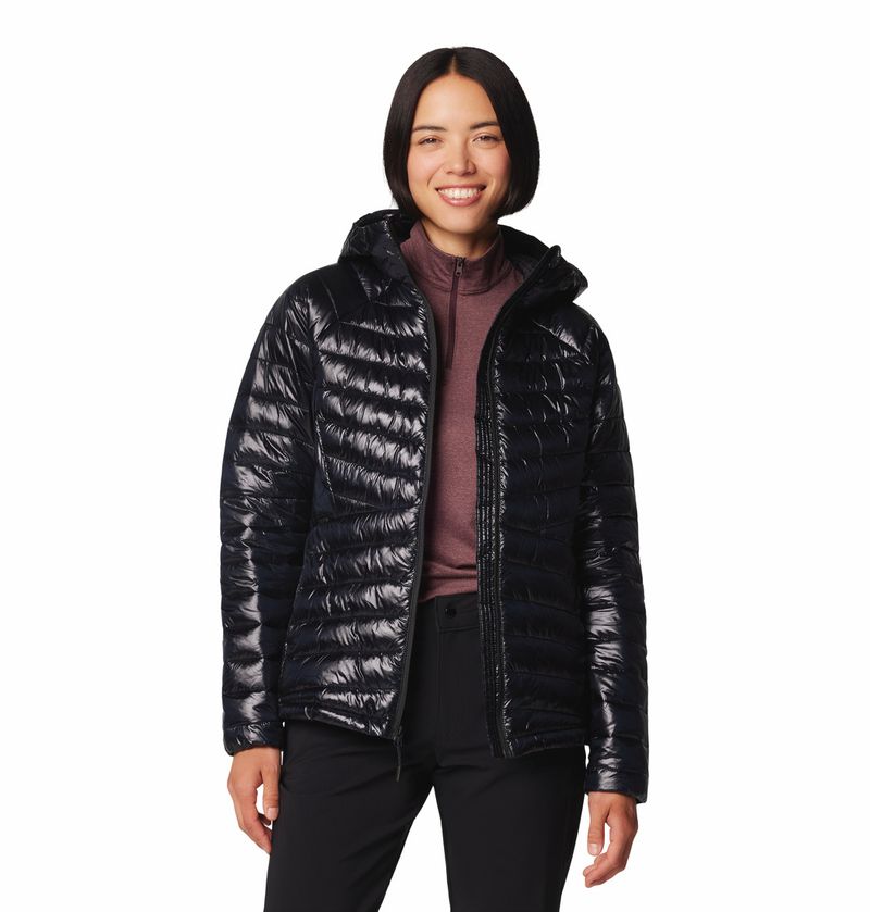 Casaca-Para-Mujer-Sintetica-Con-Capucha-Labyrinth-Loop™-II-Negra-Columbia